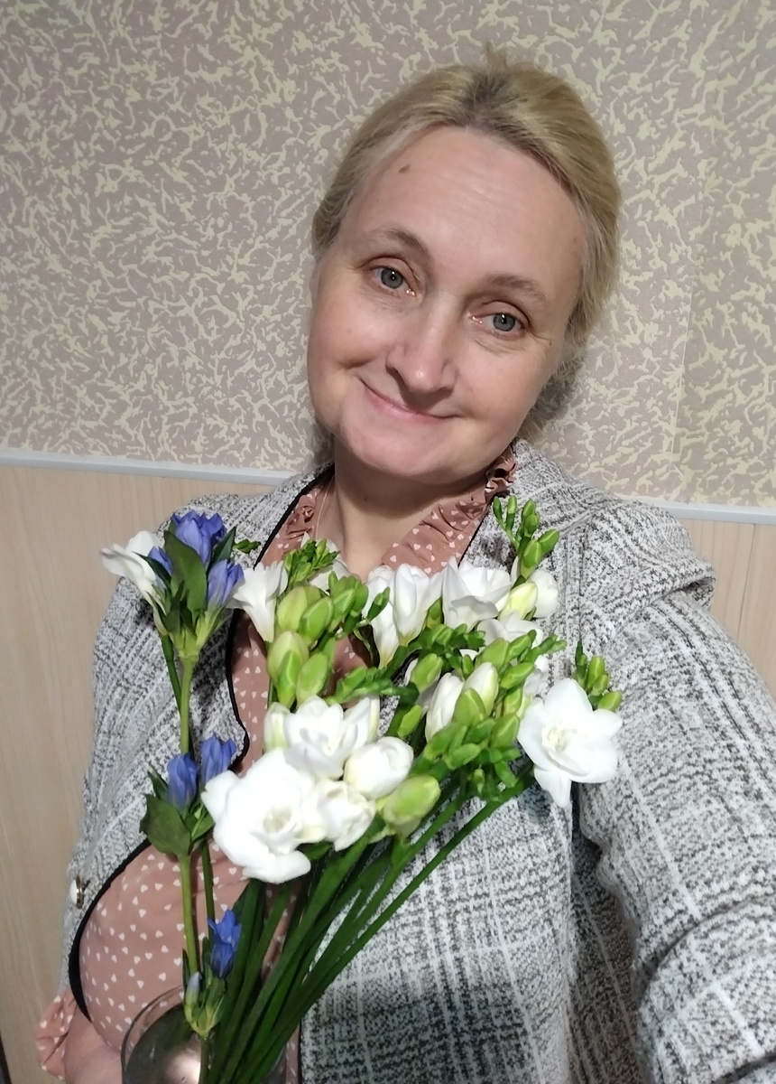 Фрезии для дочки