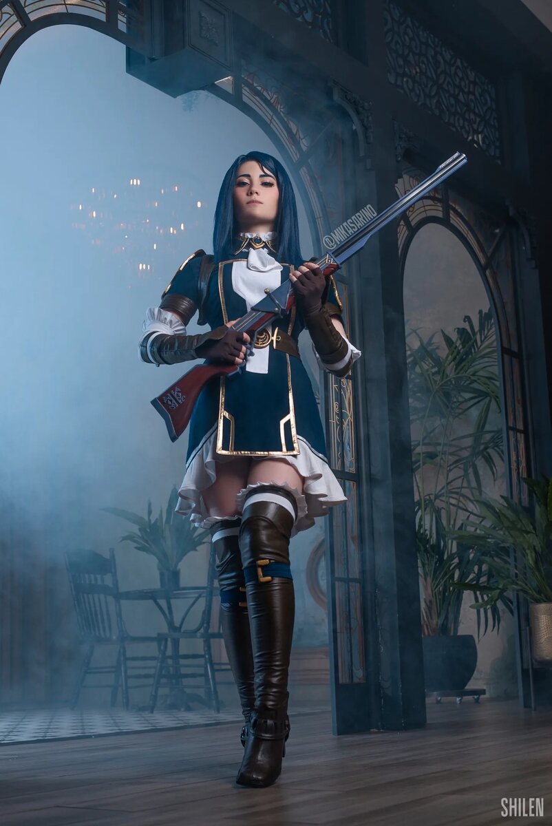 Косплей на Кейтлин из «Аркейна». Косплеер: Mikasa Rino ♡ Cosplay. Источник: vk.com/mikasarino   📷