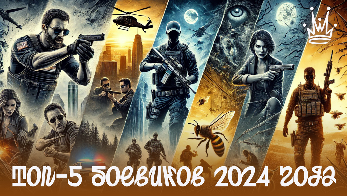 Топ-5 боевиков 2024 года