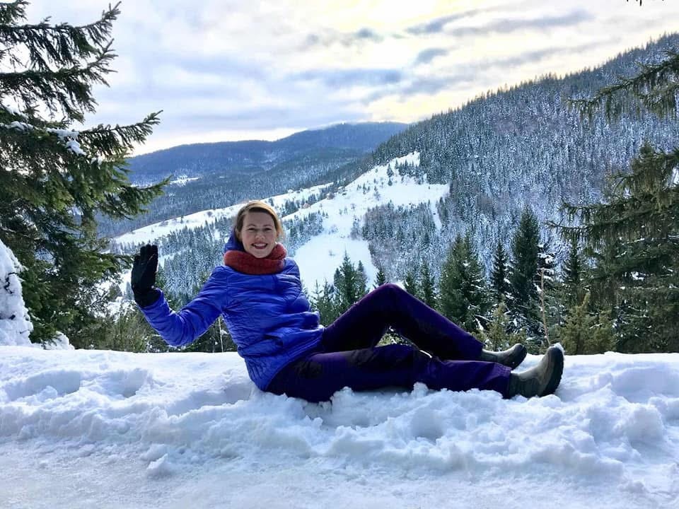 Зимнее счастье на горе Златар, Западная Сербия - личное фото автора