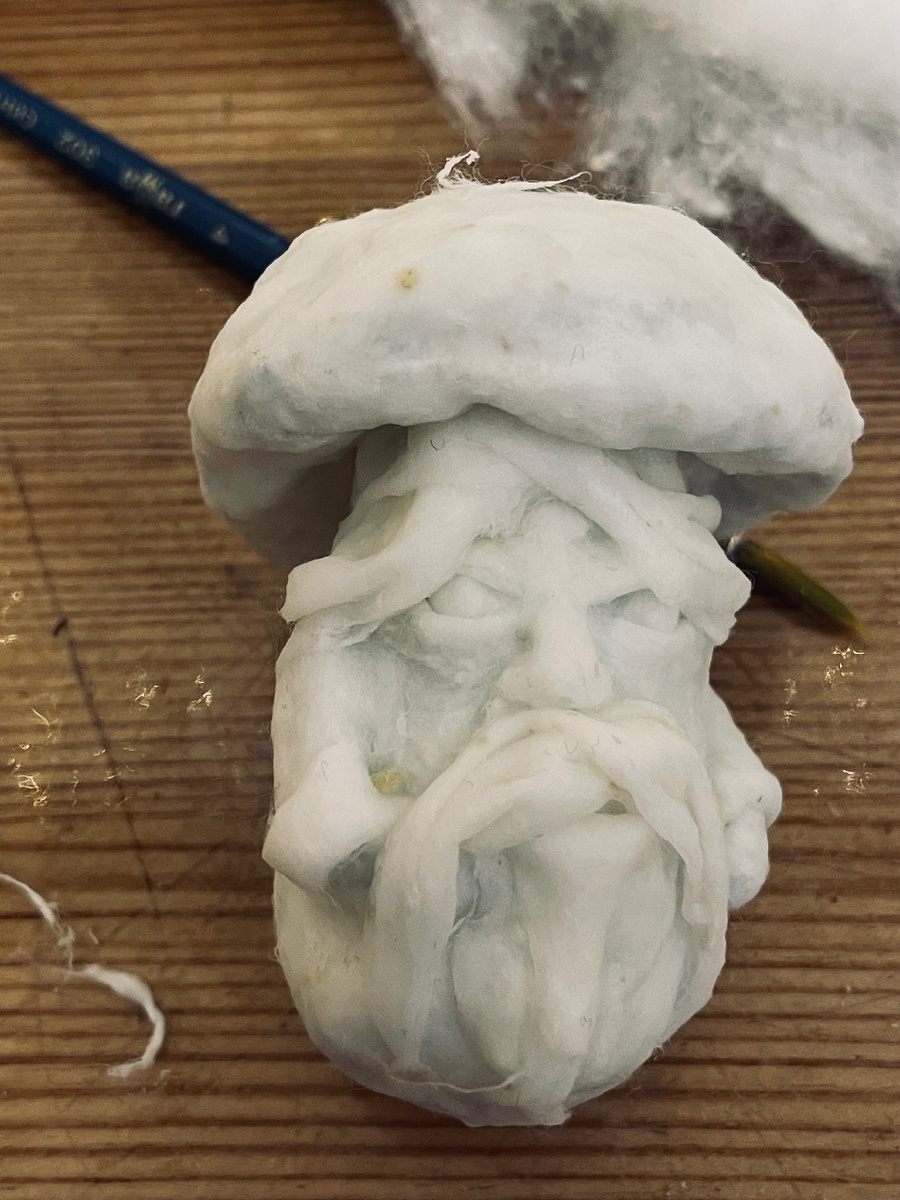 Результат 2 дня, не просохший.