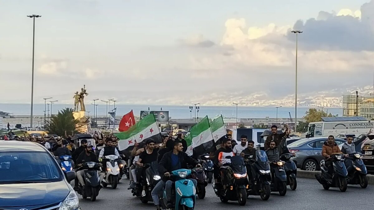    Празднование в Ливане.