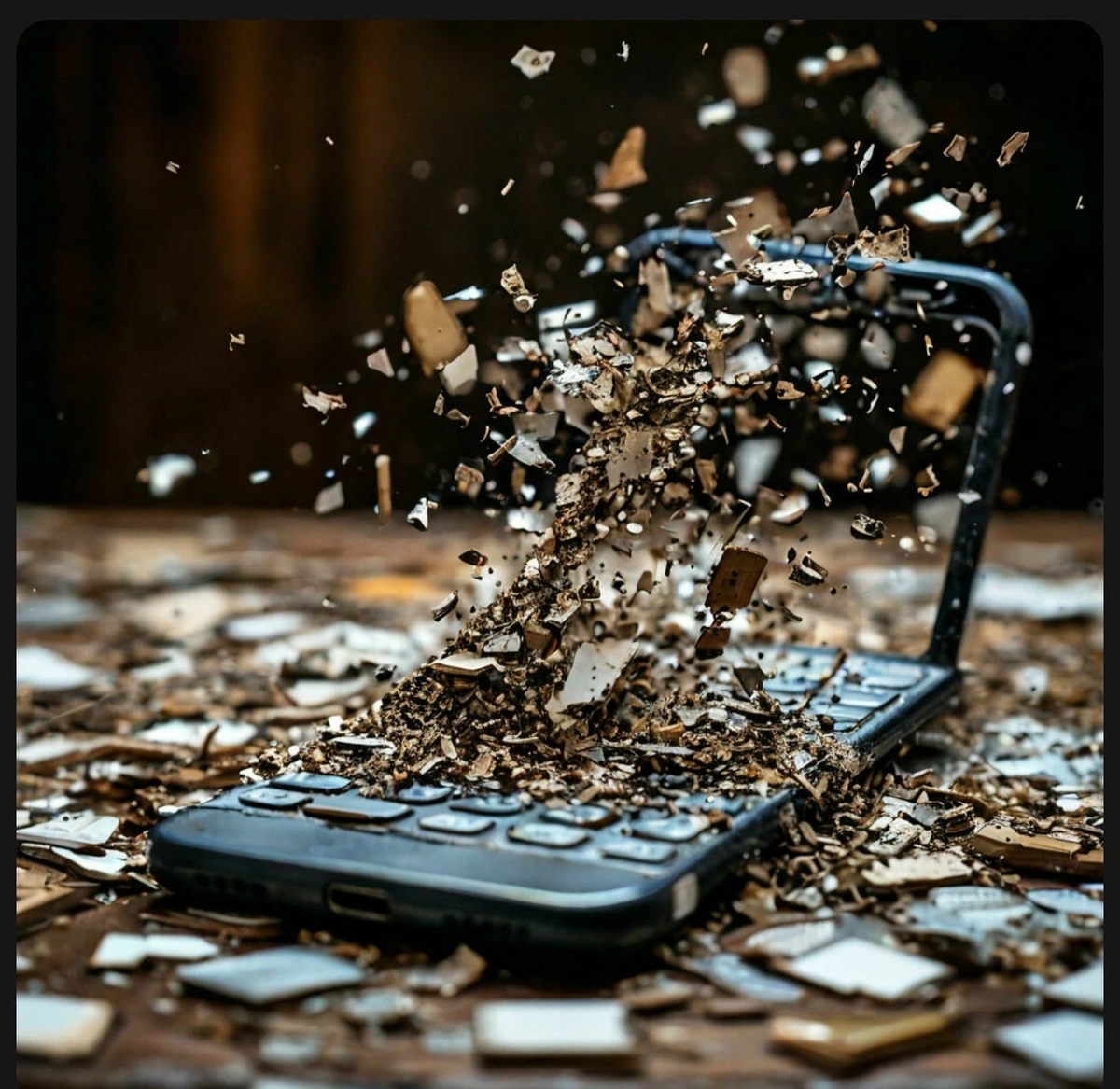 Испорченный телефон. Изображение сгенерировано нейросетью Шедеврум по запросу автора.