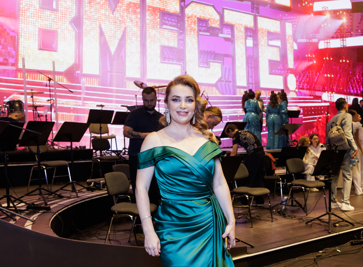 Ольга Варвус после сборного концерта "Ну-ка, все вместе" в Кремле. Фото предоставлено героиней интервью.