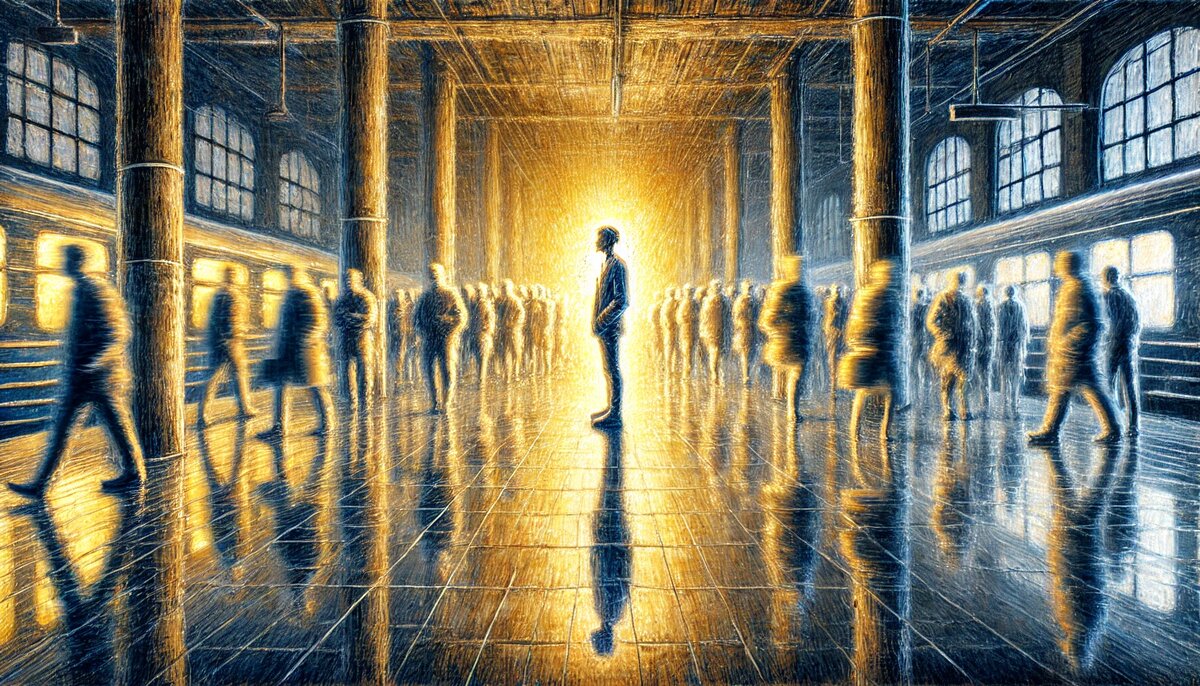 Мгновение, когда весь мир вокруг замер