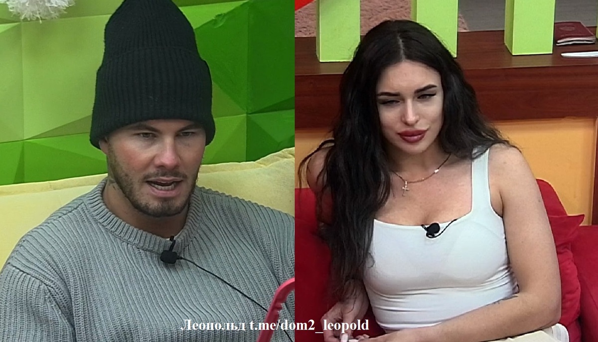 Сергей Хорошев/ Виктория Дилье (фото из эфира на «Okko»)