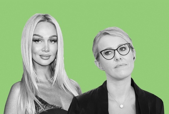    Виктория Лопырева и Ксения Собчак