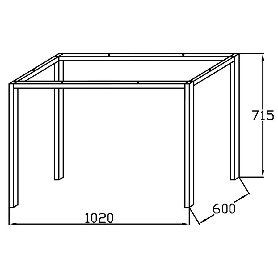 Высота на фото 715 - (71,5 см) Ширина - 600 (60 см) Длина - 1020 (1,20)