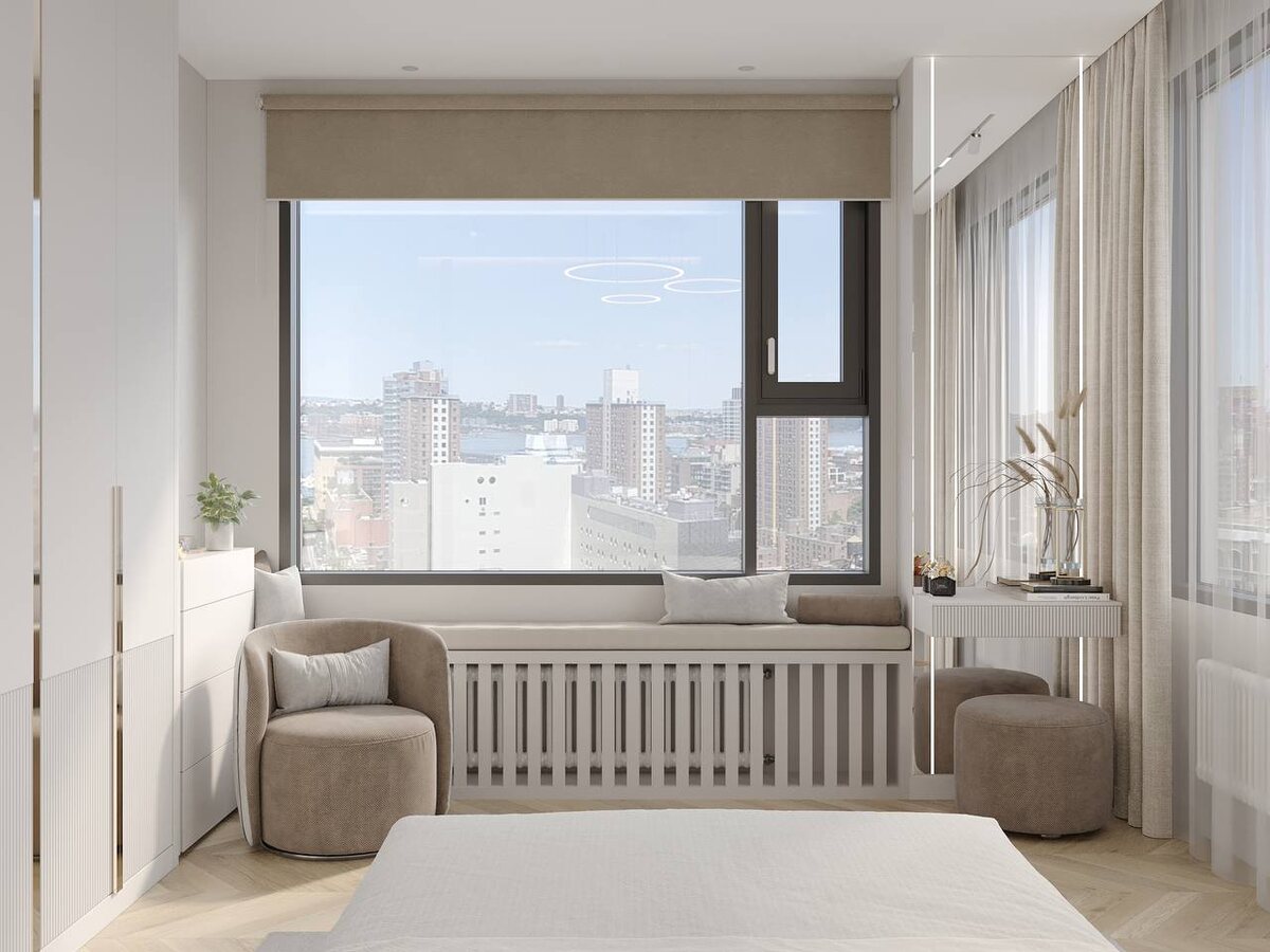 Дизайн и ремонт квартиры 80 кв.м в ЖК «Небо» для молодой семьи от ГК «Поколение»