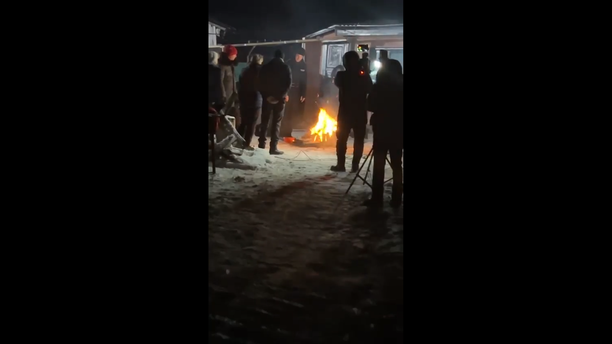 кадр с видео