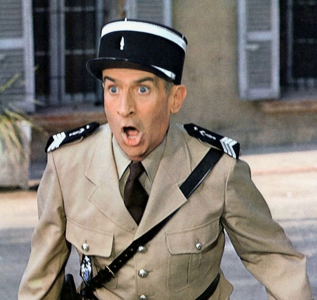 Реакция "Gendarme", когда случайно нарвался на заряженную фугасом "Бабаху"