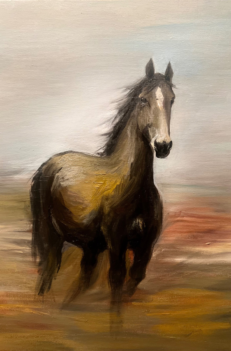 «Конь». Холст, 60х70. Масло.