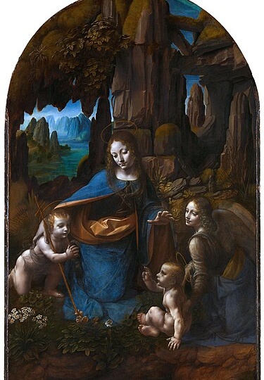 «Мадонна в скалах» / Шедевр Леонардо да Винчи / Произведения Леонардо да Винчи