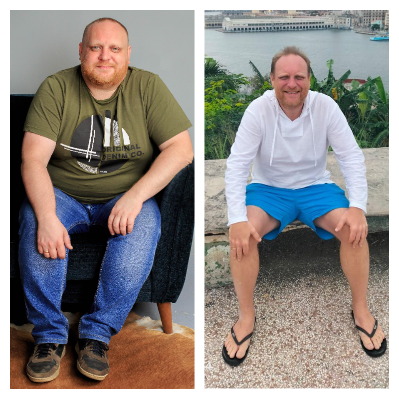 Результат дефицита калорий и "бытового" кардио) 