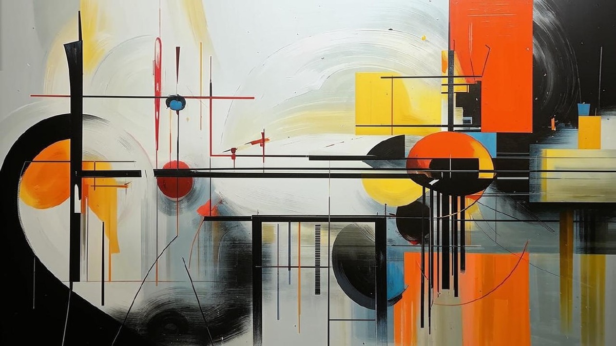 Заказал нейросети Kandinsky рисунок на тему "здесь и там", а она выдала какого-то Малевича. Я протестую!