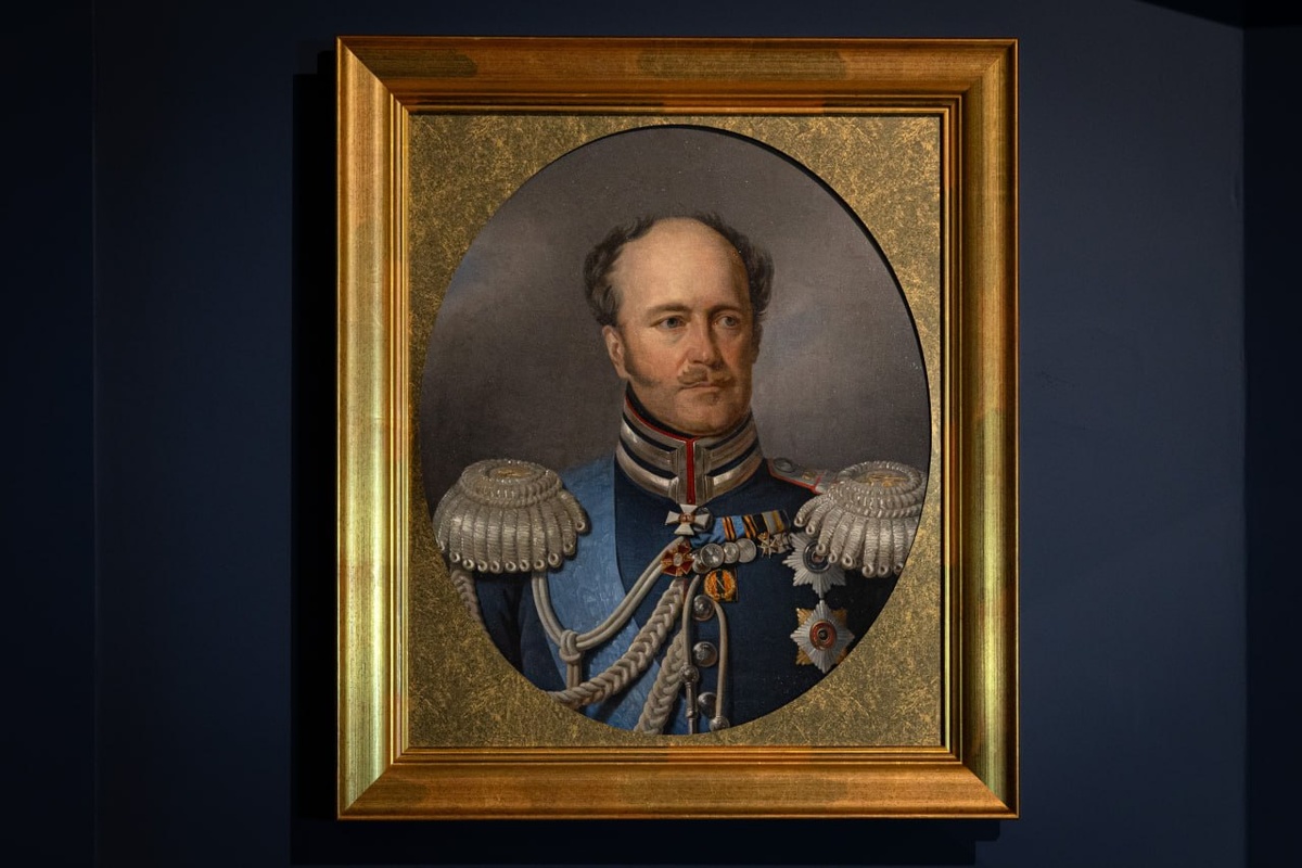 Портрет графа Бенкендорфа Александра Христиановича (1783-1844). Середина XIX в.