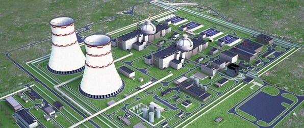 © АО "Концерн Росэнергоатом" / rosenergoatom.ru (Типовой проект АЭС с двумя блоками ВВЭР-1200 поколения III+)