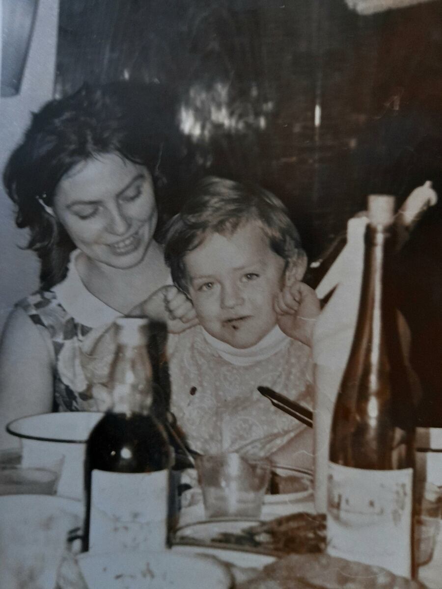 В детстве. Фото из личного архива Павла Мазора