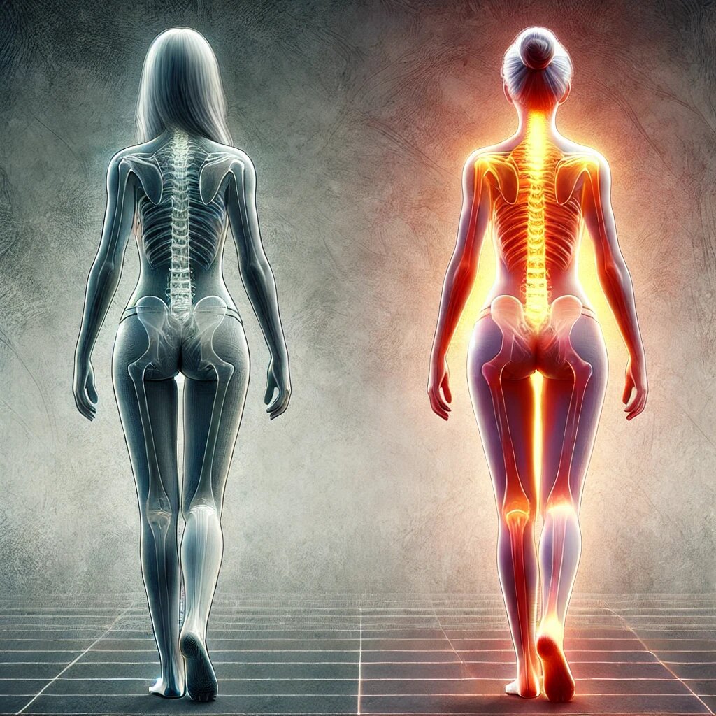 Изменение осанки