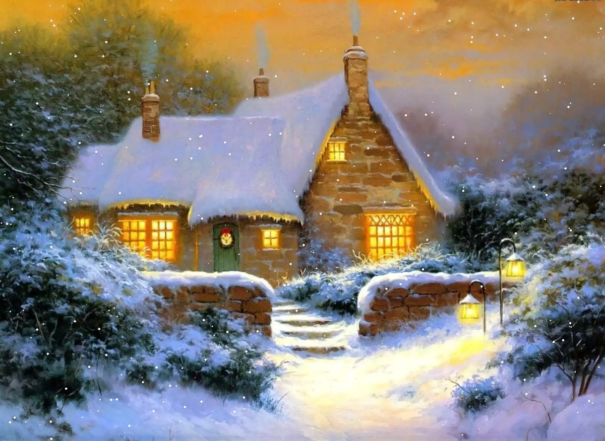 Иллюстрация Томаса Кинкейда