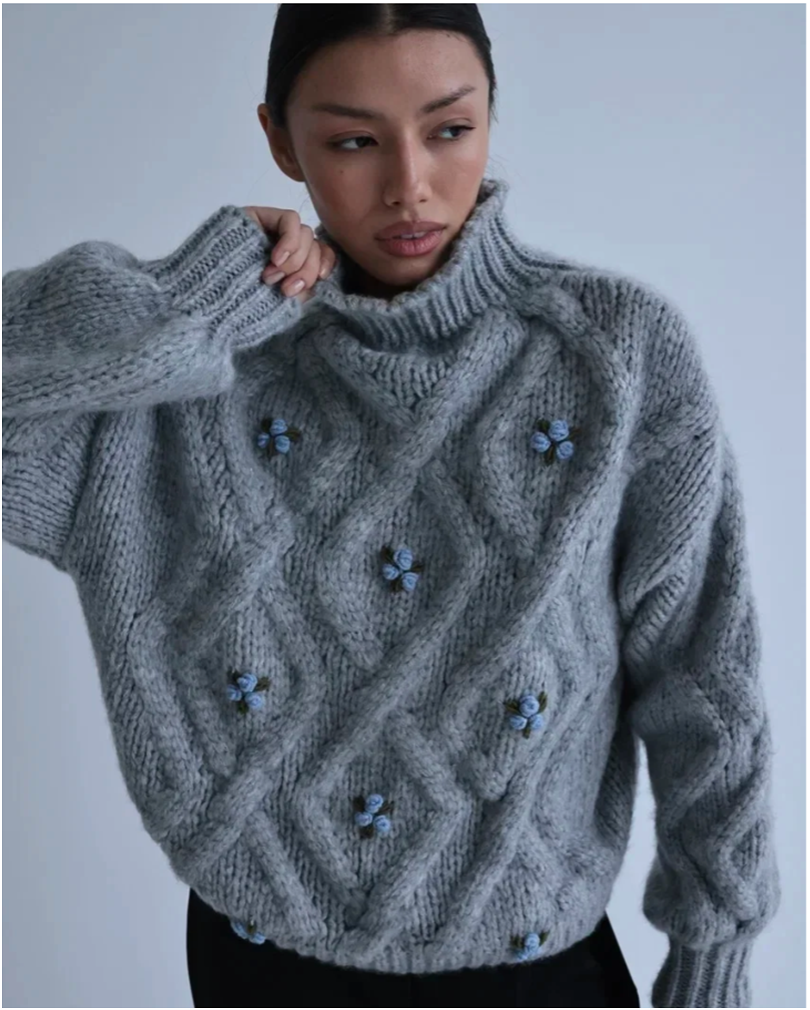 Свитер Дилино - передняя часть.