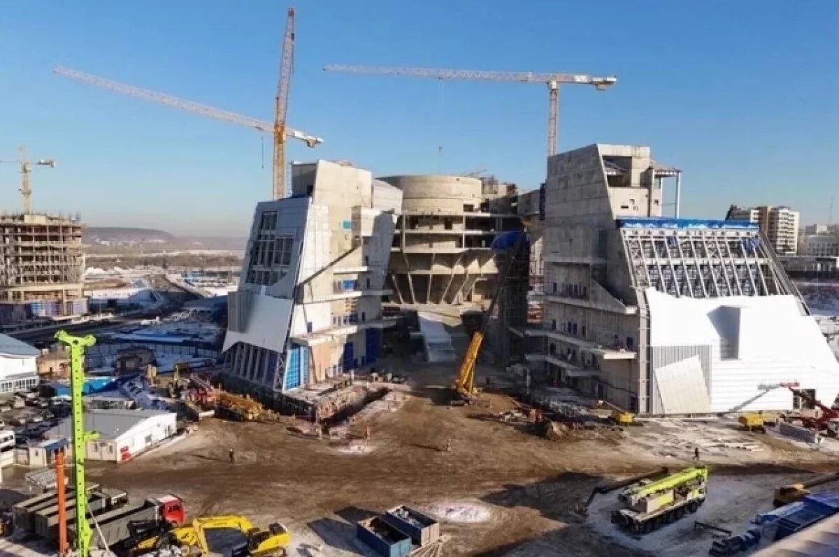    Монтаж Музейно-театрального комплекса в Кемерове ускорят