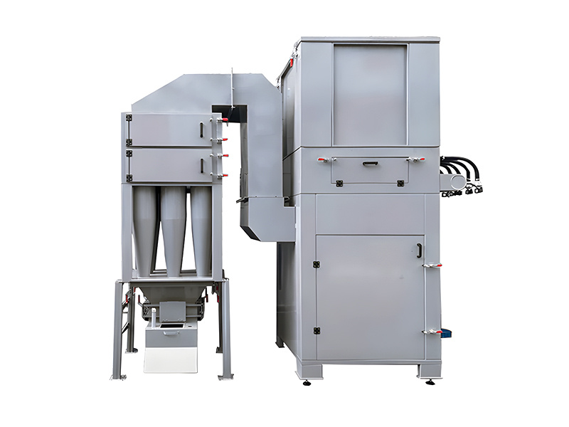 Установка фильтрации порошковой краски на базе мультициклона и картриджного фильтра