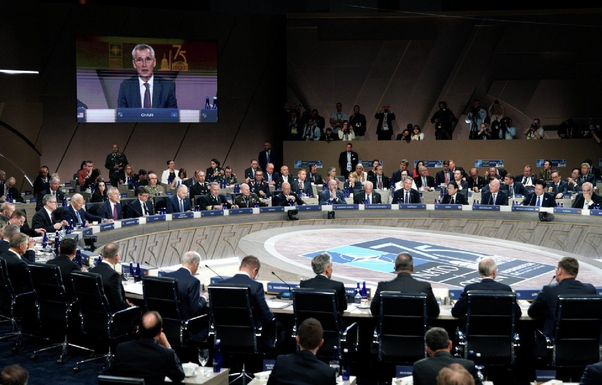 Саммит НАТО в Вашигтоне (Фото: РИА Новости / Стрингер)📷
