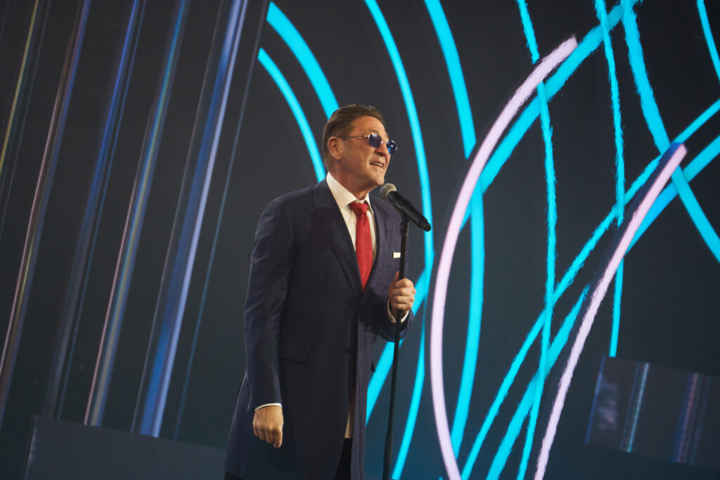   На фото Григорий Лепс