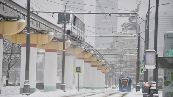    В Москве выросли "новогодние" сугробы: высота снежного покрова превысила норму более чем в 2 раза Ирина Петрова