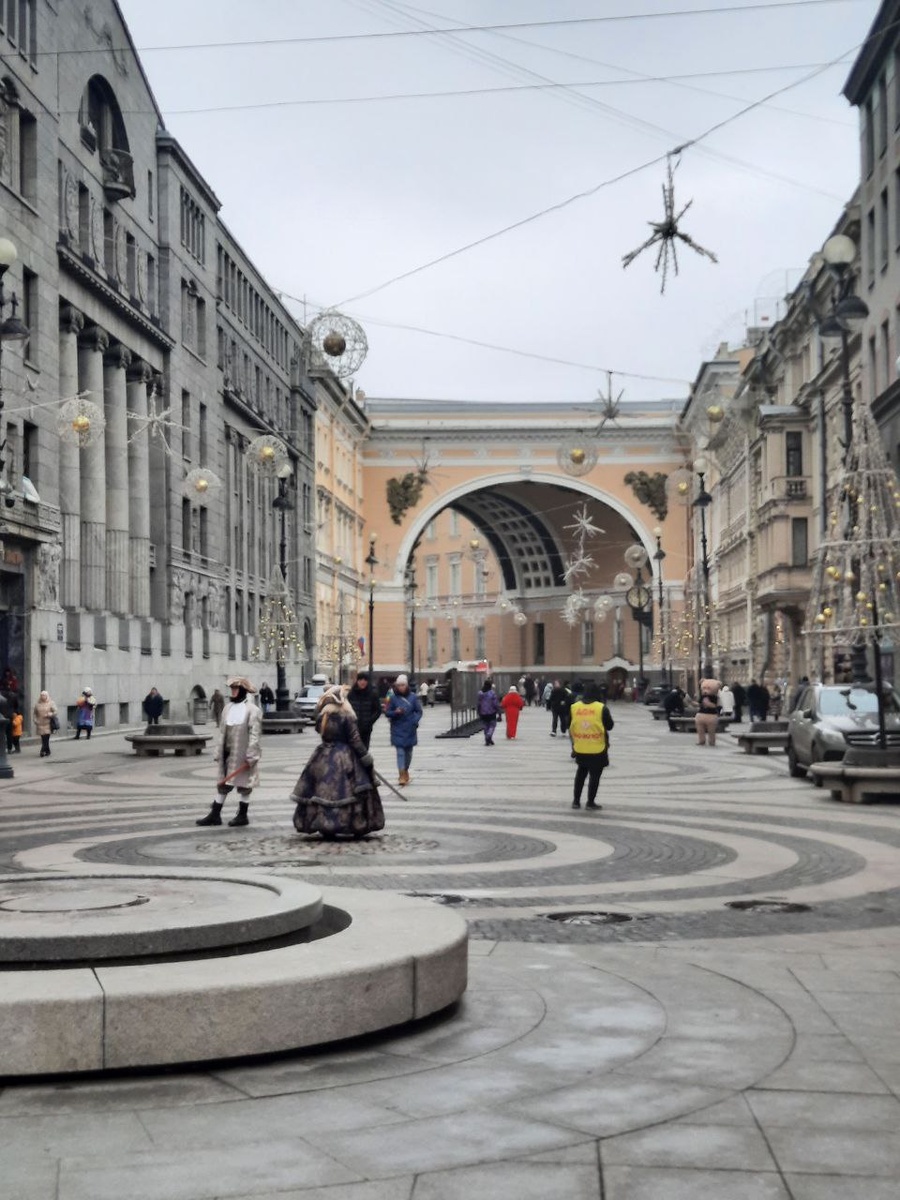 На улицах Санкт-Петербурга. Фото из личного архива