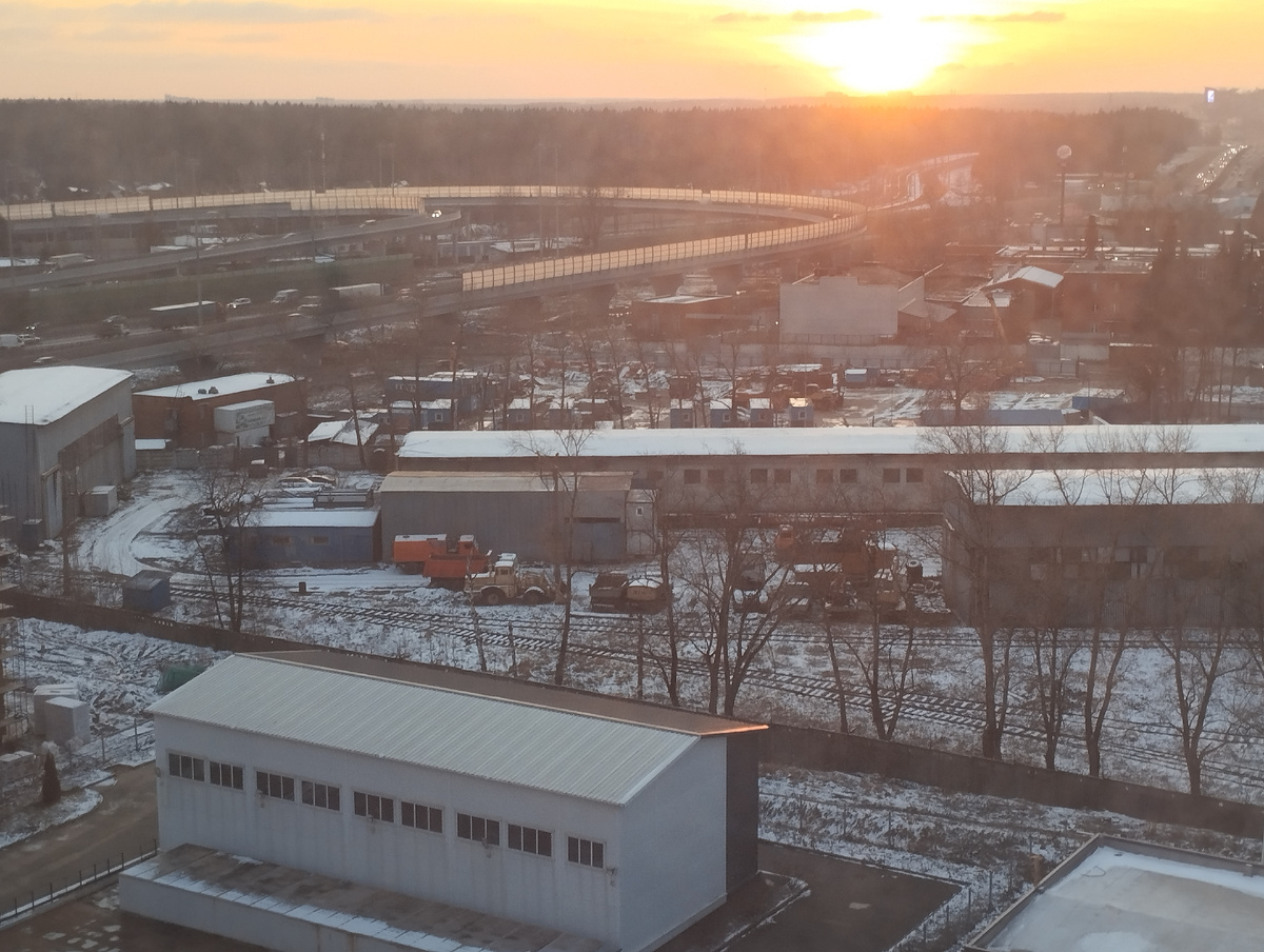 Наконец-то выпал снег...