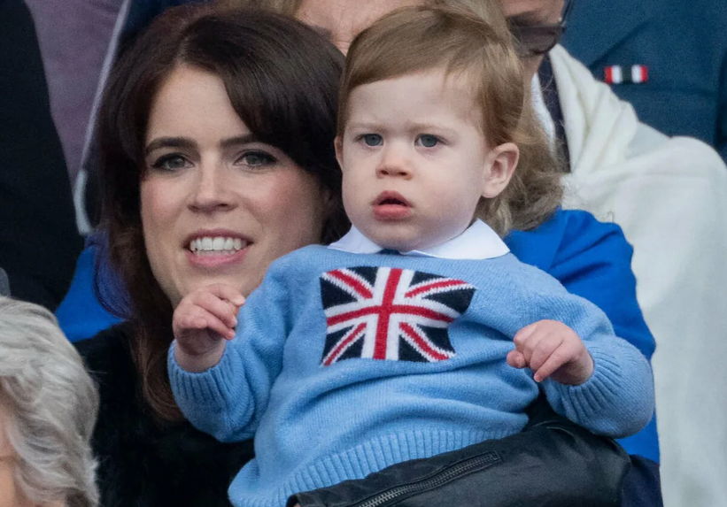 Принцесса Евгения с сыном