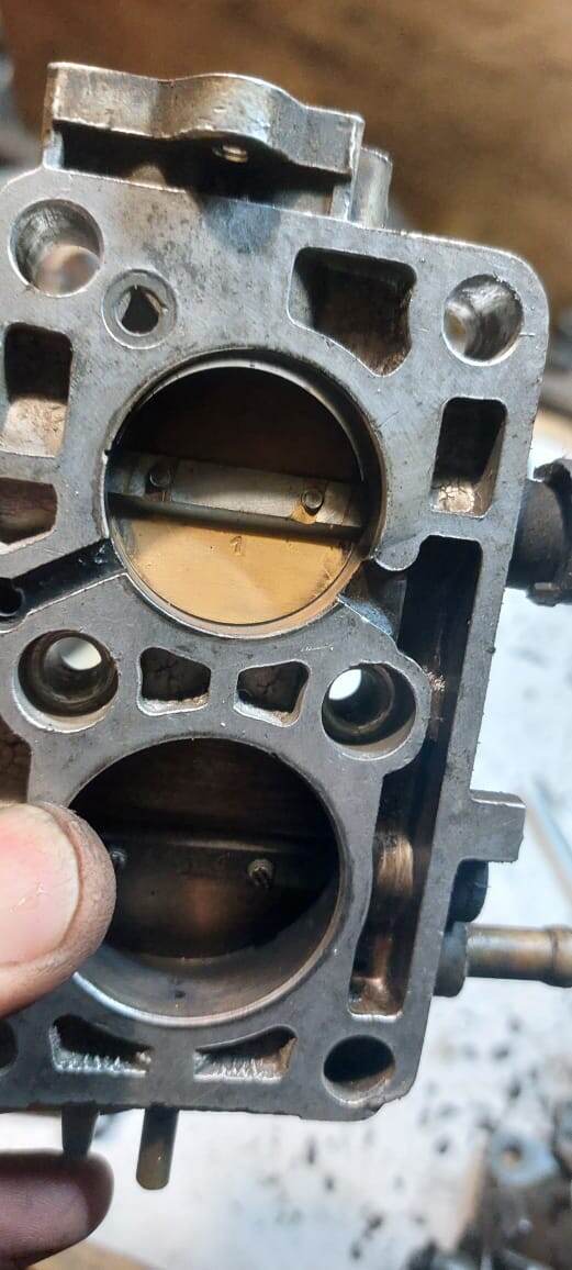 Блок дроссельных заслонок