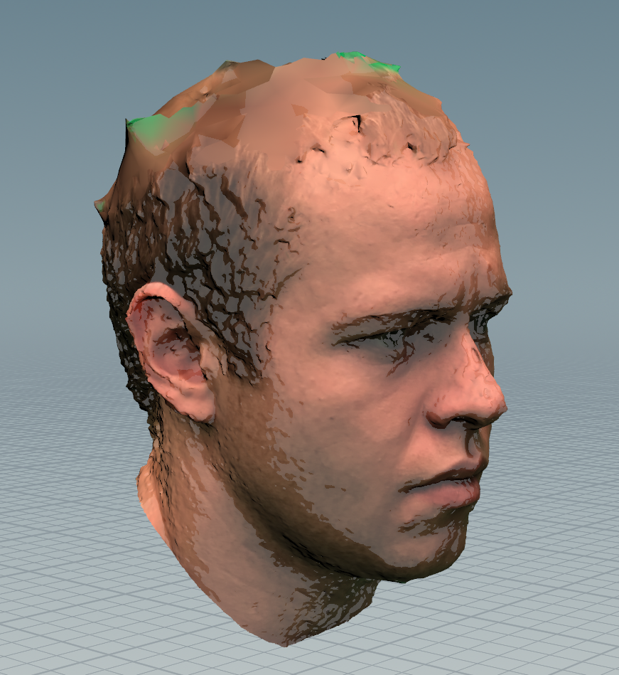 Результат из RealityCapture