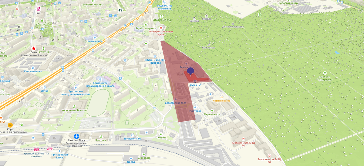 Пятно застройки ЖК Новая Ипатовка, 23