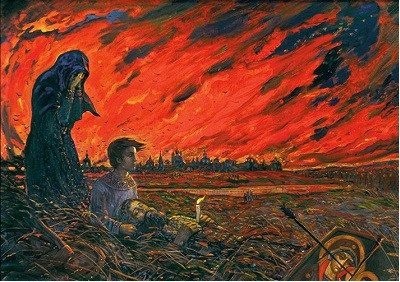 Набег крымских татар на Москву (листайте)