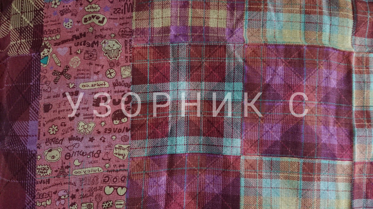 Фрагмент платка 10385, фото автора