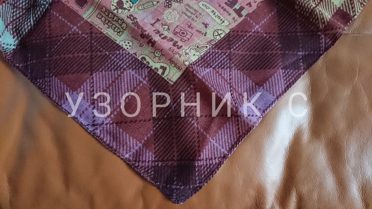 Фрагмент платка 10385, фото автора