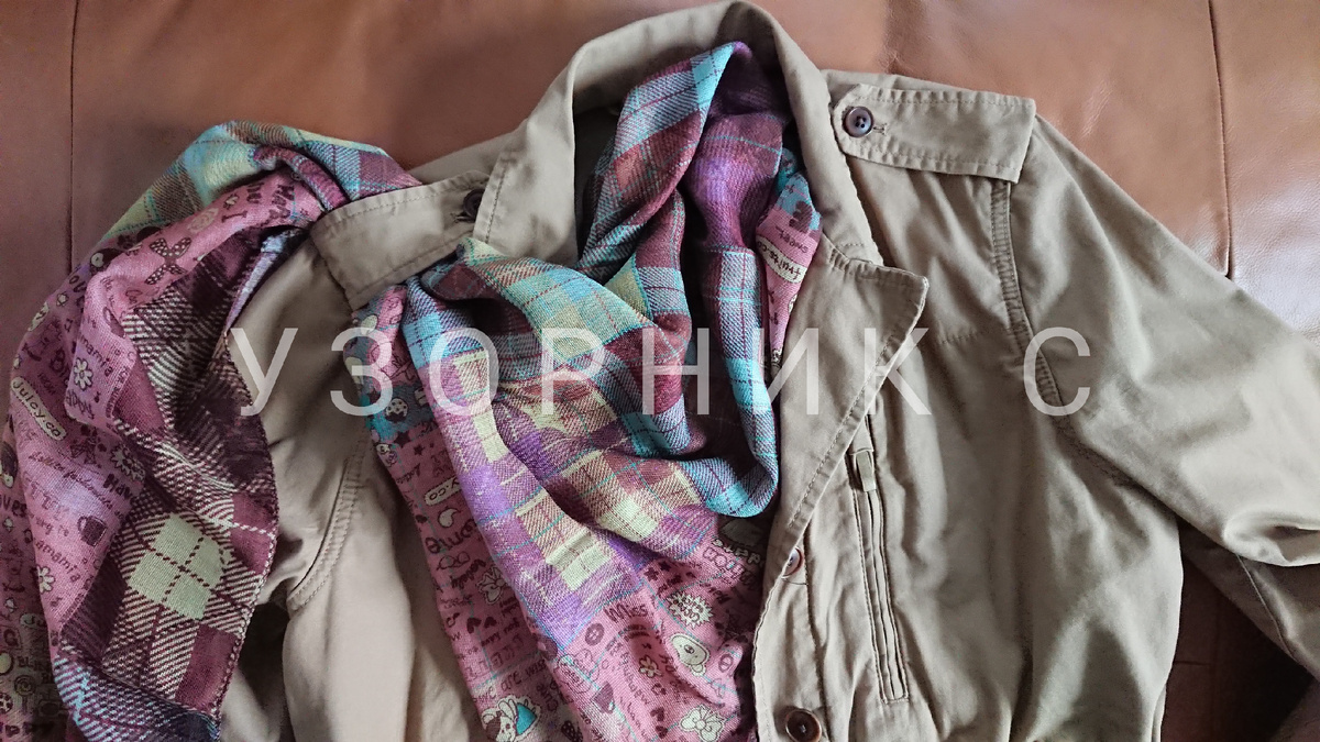 Образ с платком, фото автора