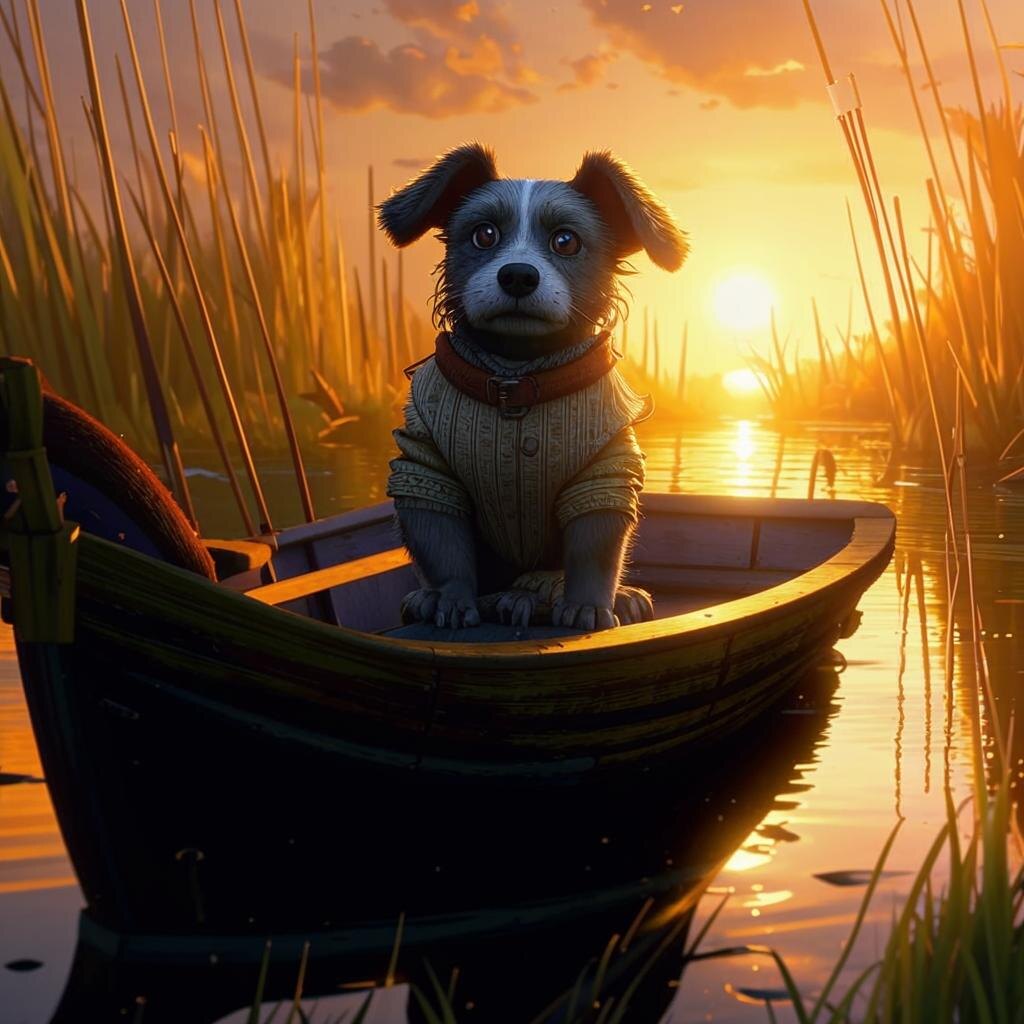 Муму - в исполнении Kandinsky 3.1