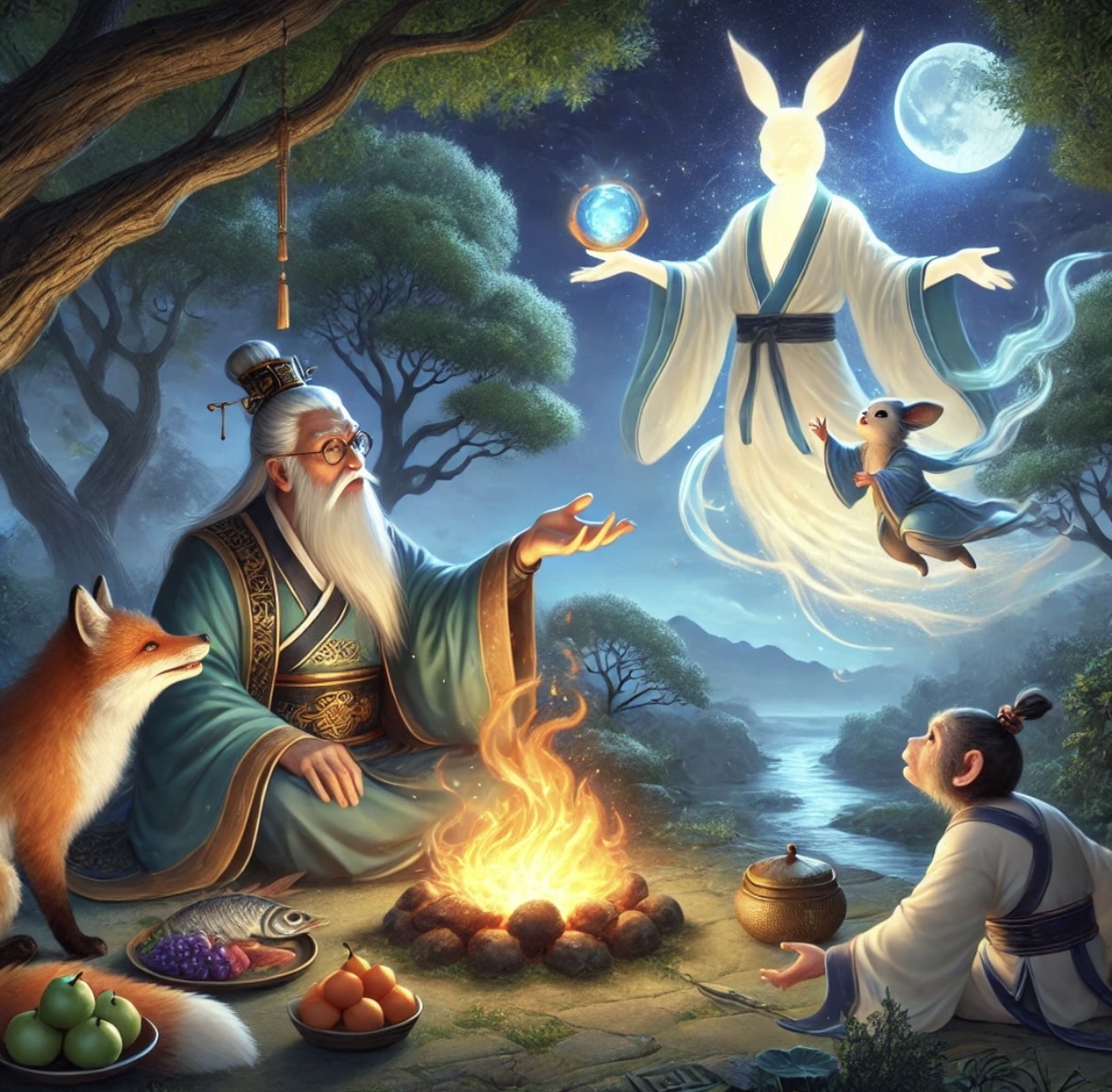 Легенда о жертве кролика