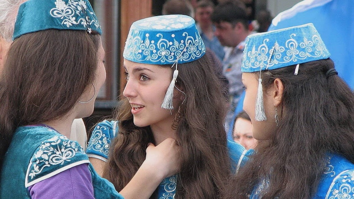 Крымские татарочки...