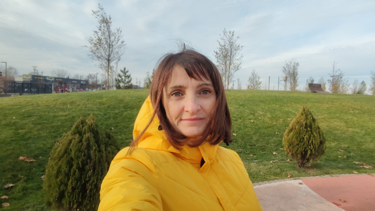 На прогулке с детьми