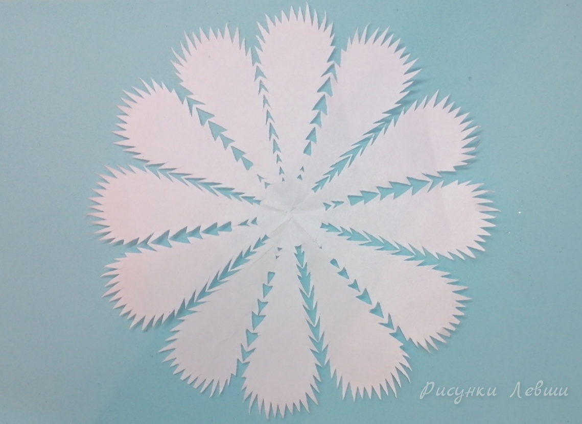 Фото автора. Пушистая снежинка. 