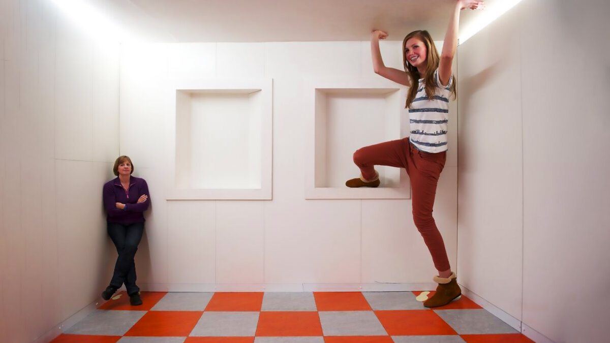 Иллюзия перспективы.