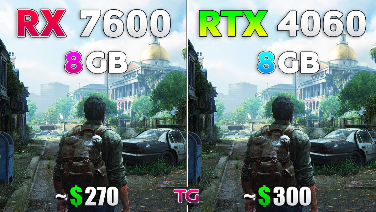 RTX 4060 vs RX 7600