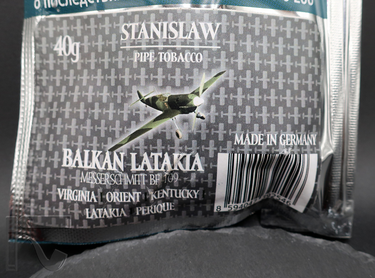 Трубочный табак Stanislaw Balkan Latakia. Фото:©канал "Уголок Курильщика"