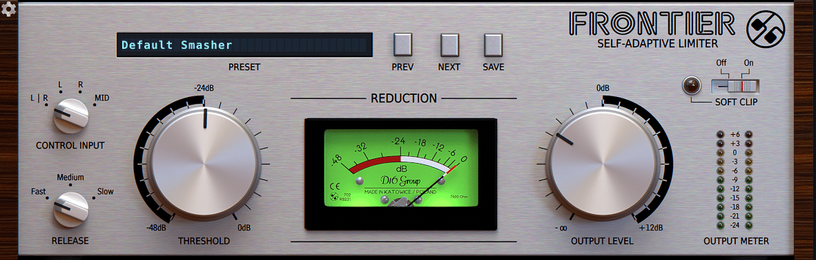 Frontier - отличный бесплатный лимитер для мастеринга