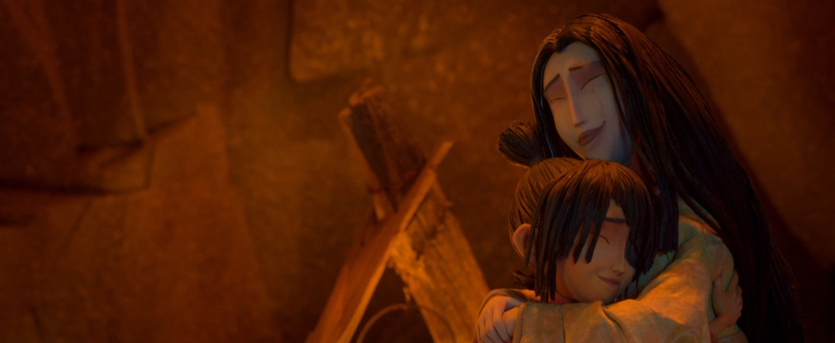 Кубо с мамой.